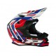 Casque progrip 3191 rouge / bleu