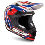 Casque progrip 3191 rouge / bleu T: M