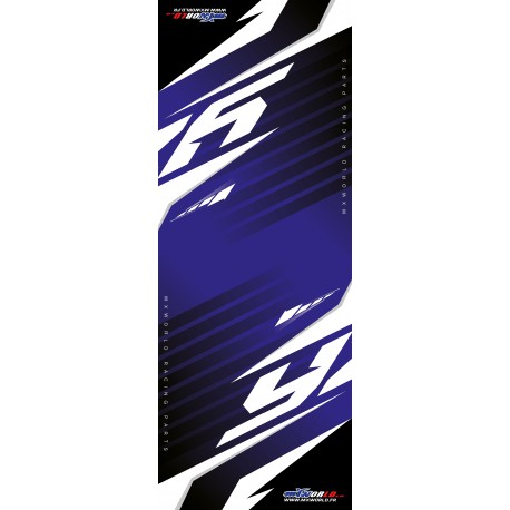Tapis de sol Yamaha Racing Bleu