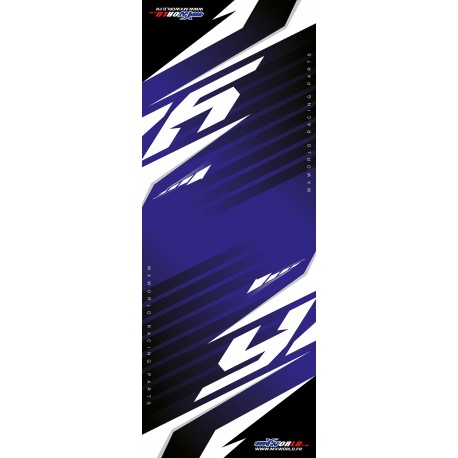 Tapis de sol Yamaha Racing Bleu