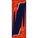 TAPIS DE SOL TYPE KTM bleu
