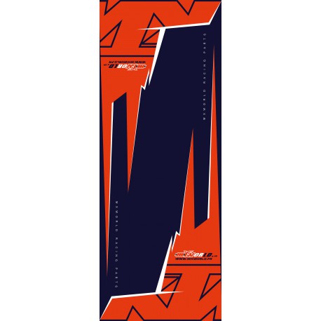 TAPIS DE SOL TYPE KTM bleu