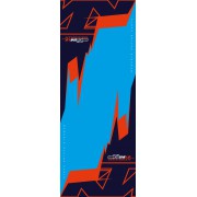 TAPIS DE SOL TYPE KTM bleu clair Wash