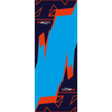 TAPIS DE SOL TYPE KTM bleu clair Wash