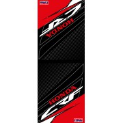 Tapis de sol HONDA RACING noir