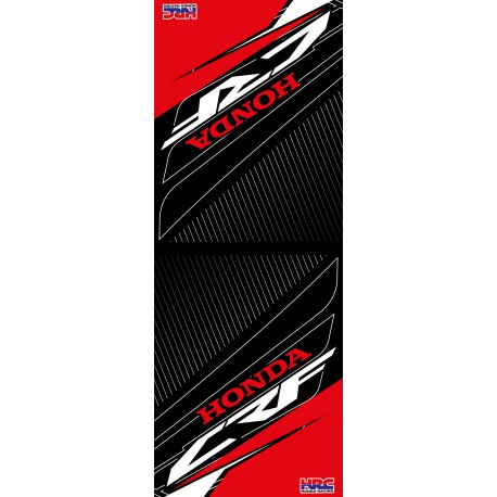 Tapis de sol HONDA RACING noir