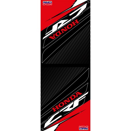 Tapis de sol HONDA RACING noir