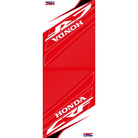 Tapis de sol HONDA RACING blanc