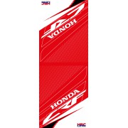 Tapis de sol HONDA RACING blanc