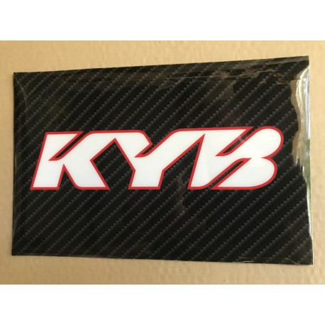 STICKERS FOURCHE CARB KYB BLA