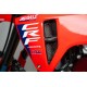 KIT DE PROTECTIONS DE RADIATEUR EN CARBONE pour HONDA CRF 450 R 2025