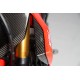 EXTENSIONS PANNEAUX LATÉRAUX AVANT EN CARBONE, FLAP pour HONDA CRF 450 R 2025