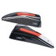 EXTENSIONS PANNEAUX LATÉRAUX AVANT EN CARBONE, FLAP pour HONDA CRF 450 R 2025