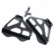 KIT DE PROTECTIONS DE RADIATEUR EN CARBONE pour HONDA CRF 450 R 2025