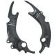PROTECTEURS DE CADRE EN CARBONE pour HONDA CRF 450 R 2025
