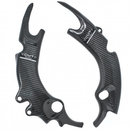 PROTECTEURS DE CADRE EN CARBONE pour HONDA CRF 450 R 2025