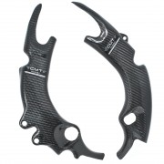 PROTECTEURS DE CADRE EN CARBONE pour HONDA CRF 450 R 2025