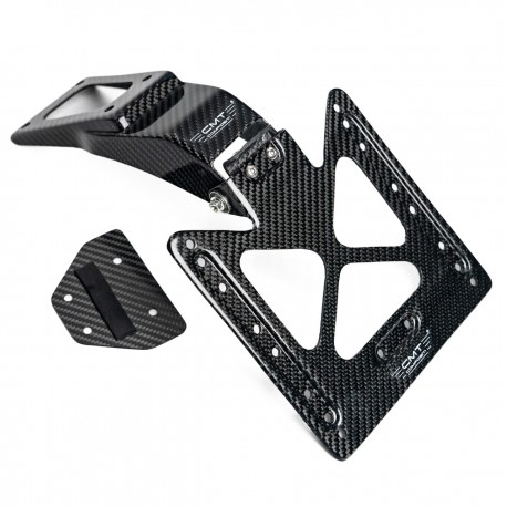 SUPPORT DE PLAQUE D'IMMATRICULATION EN CARBONE pour DUCATI 698 MONO 2024 - 2025