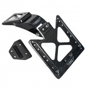SUPPORT DE PLAQUE D'IMMATRICULATION EN CARBONE pour DUCATI 698 MONO 2024 - 2025
