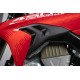 KIT DE PROTECTIONS DE RADIATEUR EN CARBONE pour DUCATI DESMO 450 MX