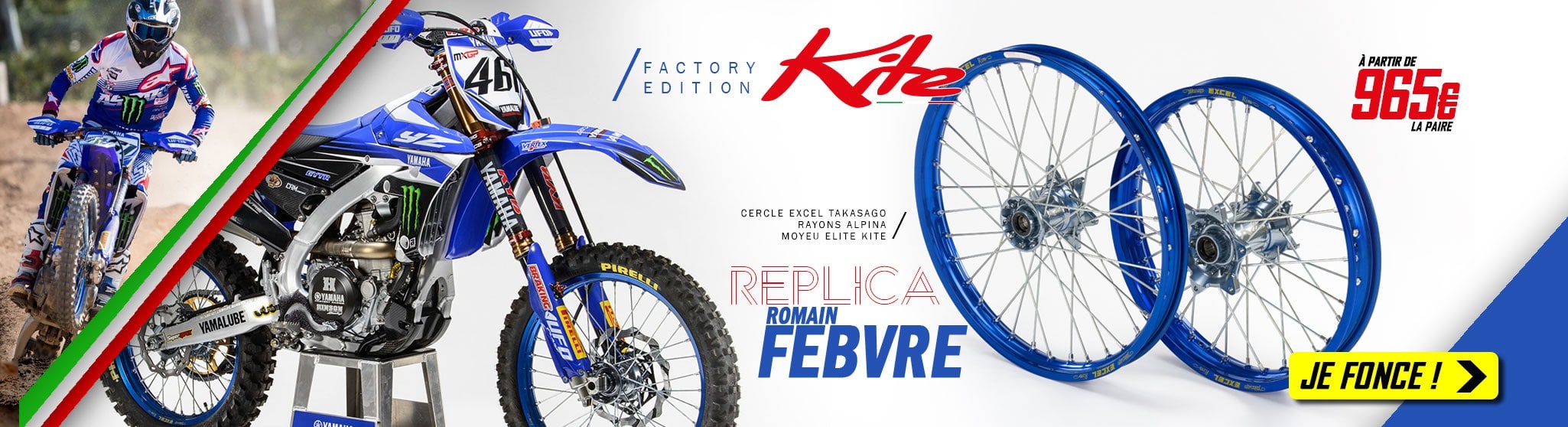 Roues Kite Rinaldi Factory Edition